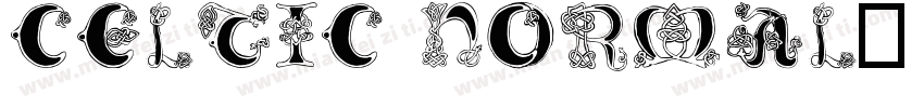 Celtic Normal字体转换